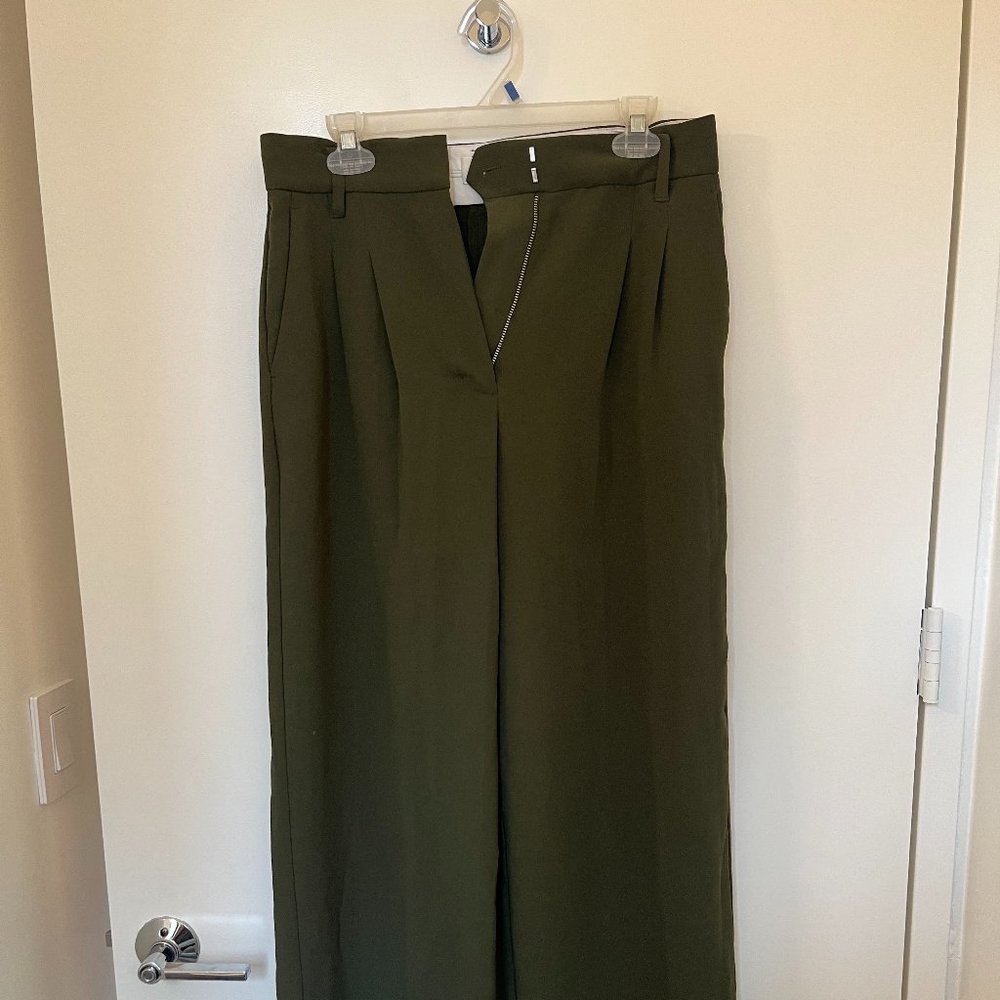 Aritzia Effortless Pant, Size 8, Color Sage